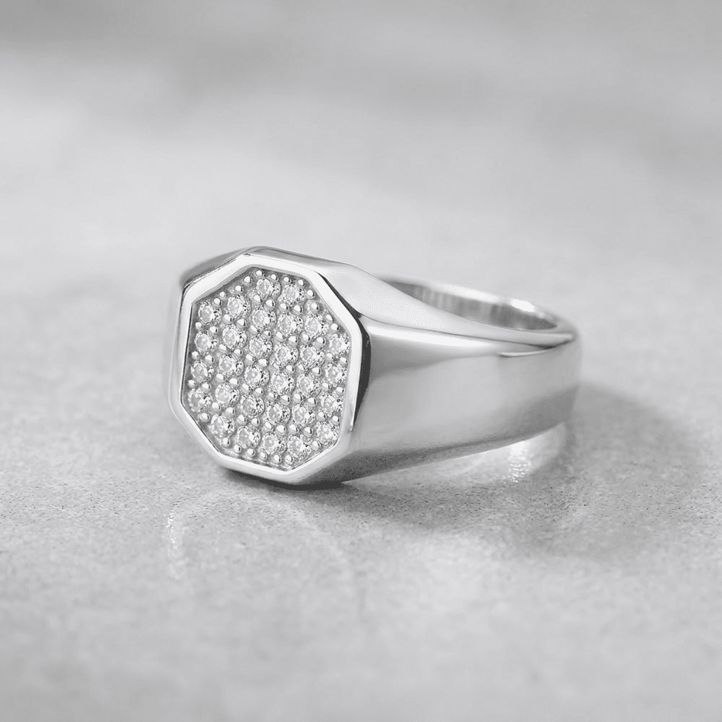 טבעת מיכל — כסף - shilat