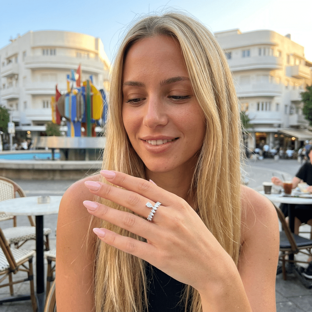 טבעת מילה — כסף - shilat